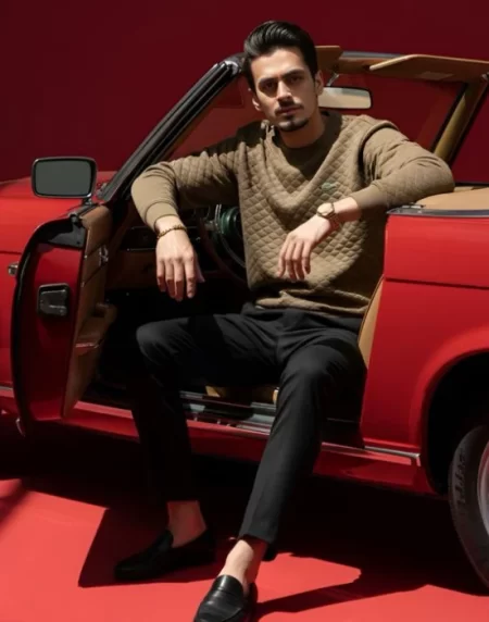 BUY LACOSTE SWEATSHIRT BROWN COLOR