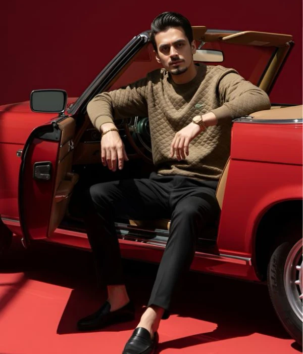 BUY LACOSTE SWEATSHIRT BROWN COLOR