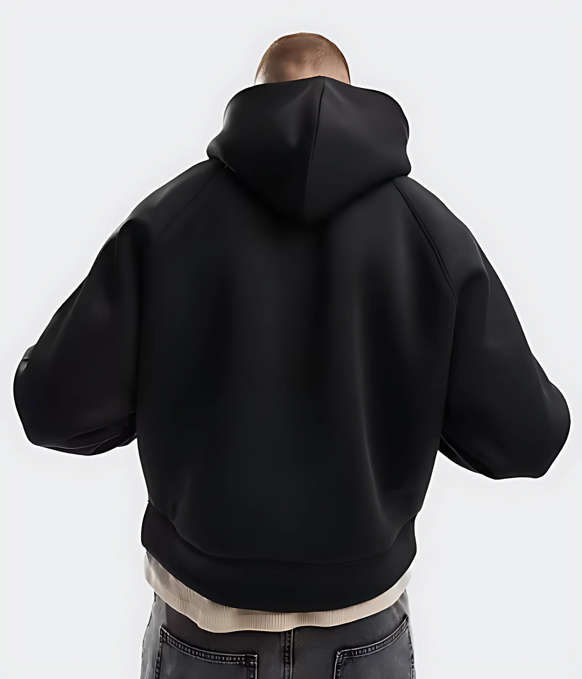 Bershka boxy fit premium hoodie in Pakistan - Aura Official Store