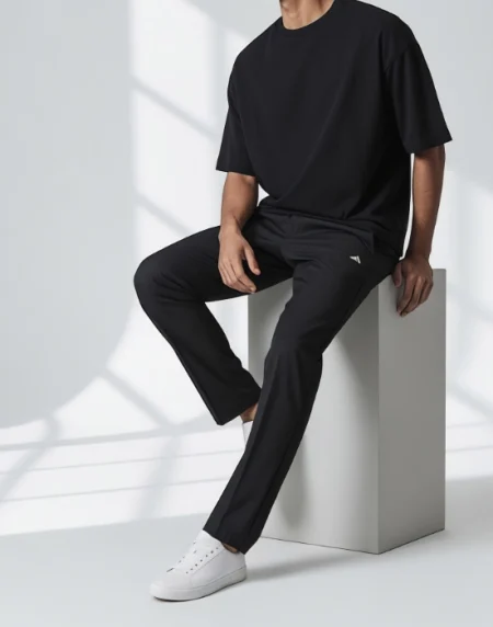 Adids Black Trouser 1
